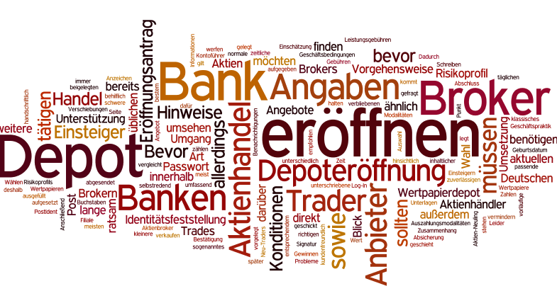 Depot eröffnen