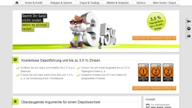 DAB Bank bietet 3,5% Tagesgeldzinsen bei Depoteröffnung