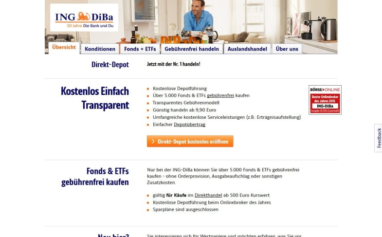 ING DiBa Direkt Depot