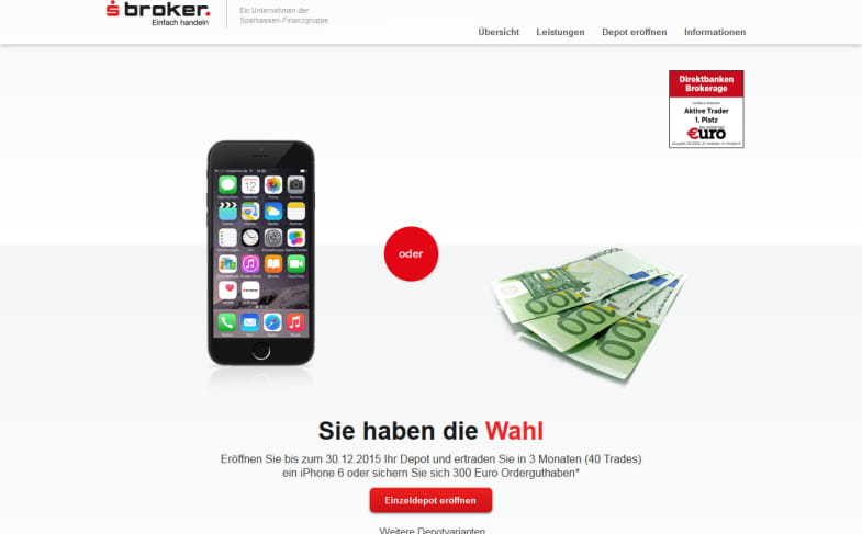S Broker Neukundenaktion