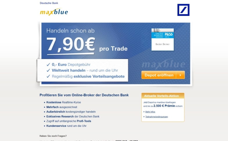 maxblue Prämie