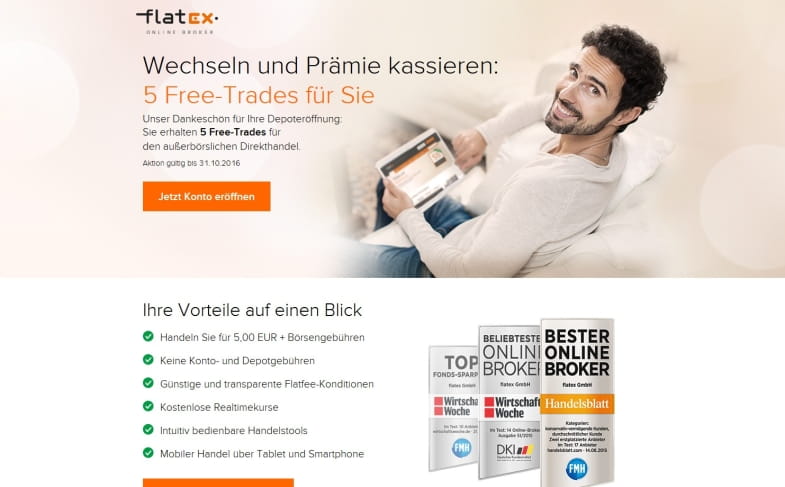 flatex Neukunden Aktion