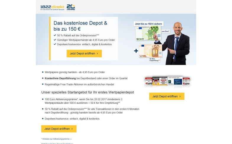 1822direkt Aktivdepot