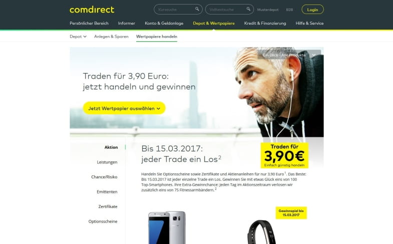 comdirect Traden Gewinnspiel