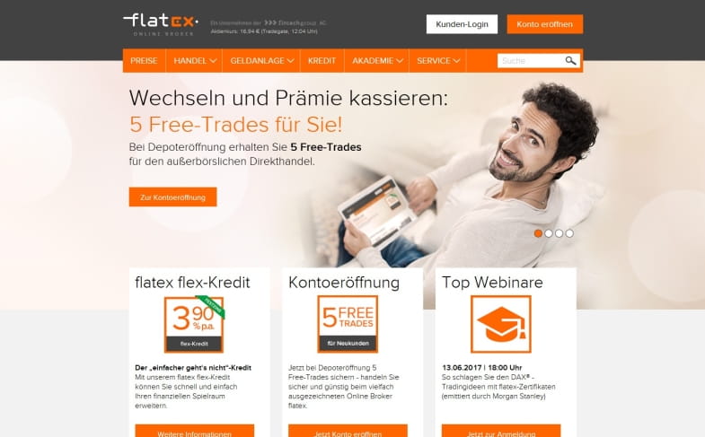 flatex Free-Trades