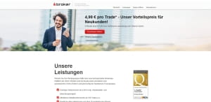 S Broker Tradepreis Neukunden