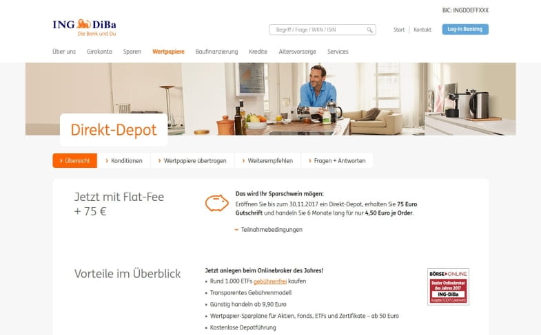 ING DiBa Neukunden Aktion