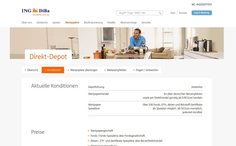 ING-DiBa Direkt Depot